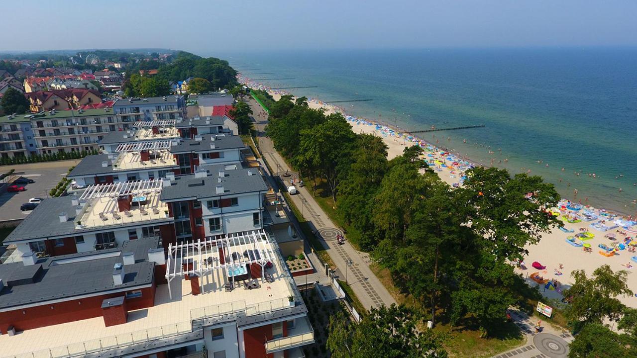 Miodowy Apartament Z Duzym Tarasem W Rewalu, Blisko Morza المظهر الخارجي الصورة
